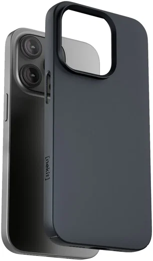 NEKIT Apple iPhone 12 / 12 Pro Hoesje met MagSafe Back Cover Dun Blauw afbeelding 2