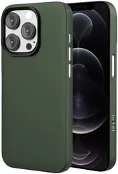 NEKIT Apple iPhone 12 / 12 Pro Hoesje met MagSafe Back Cover Dun Groen afbeelding