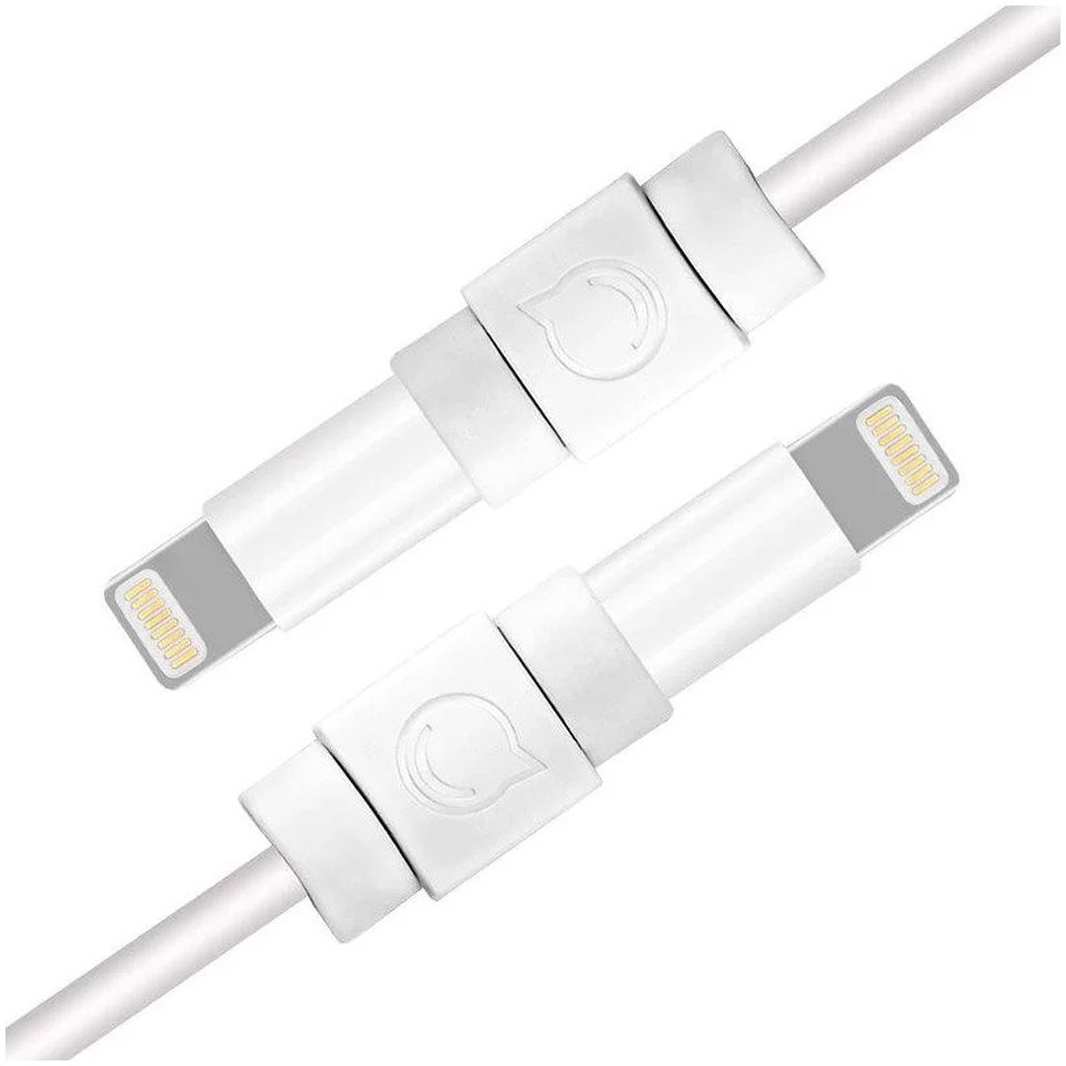 UGREEN Charging Cable Protector - Oplaad Kabel Beschermer Wit (6-Pack) afbeelding 1