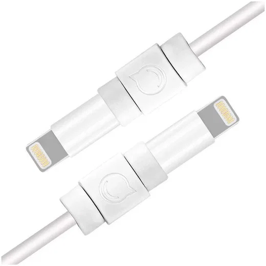 UGREEN Charging Cable Protector - Oplaad Kabel Beschermer Wit (6-Pack) afbeelding 1