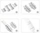 UGREEN Charging Cable Protector - Oplaad Kabel Beschermer Wit (6-Pack) afbeelding 5