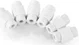 UGREEN Charging Cable Protector - Oplaad Kabel Beschermer Wit (6-Pack) afbeelding 7