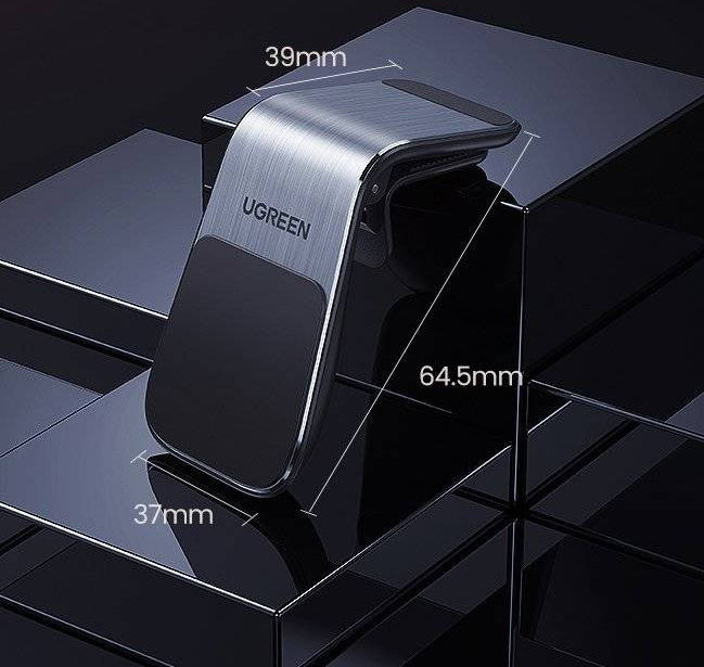 UGREEN Waterfall Magnetische Ventilatierooster Telefoonhouder Auto afbeelding 9