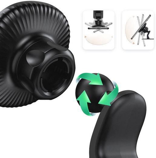 UGREEN Magnetische Dashboard Telefoonhouder Auto Zwart afbeelding 6