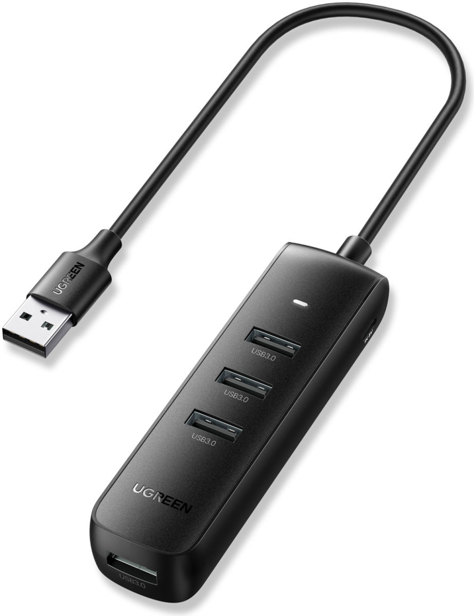 UGREEN USB-A naar USB 3.0/USB-C Hub voor MacBook 25CM afbeelding 1