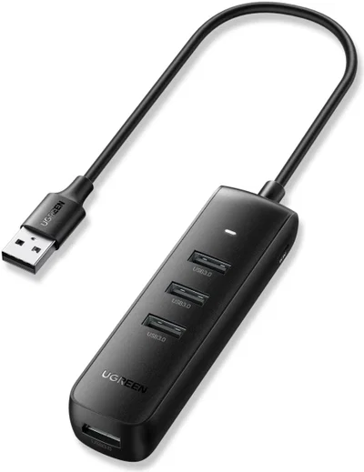 UGREEN USB-A naar USB 3.0/USB-C Hub voor MacBook 25CM afbeelding 1