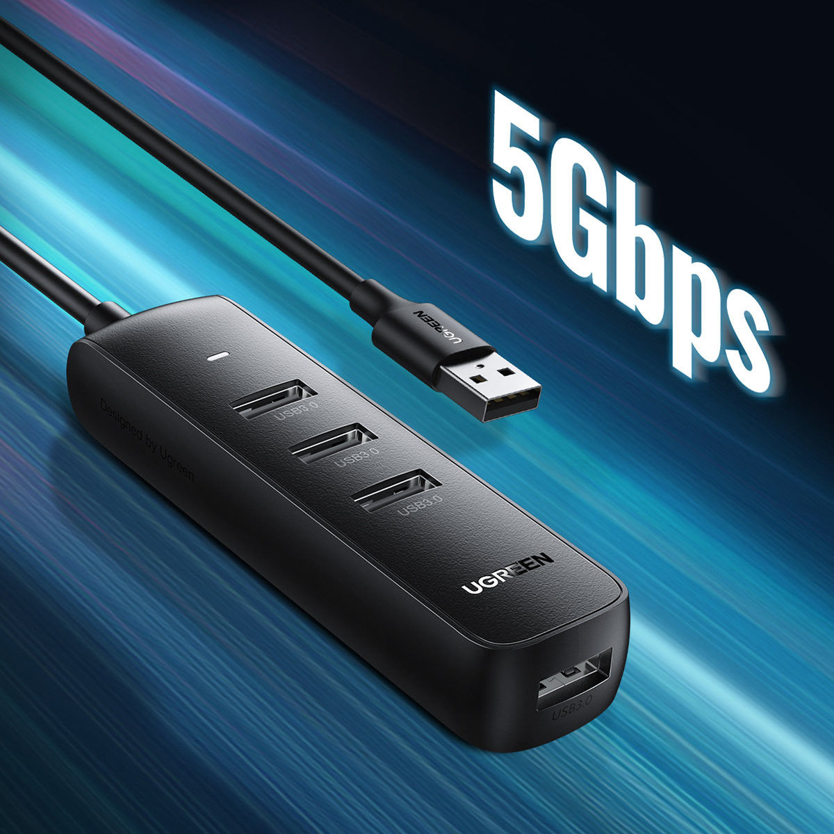 UGREEN USB-A naar USB 3.0/USB-C Hub voor MacBook 25CM afbeelding 6