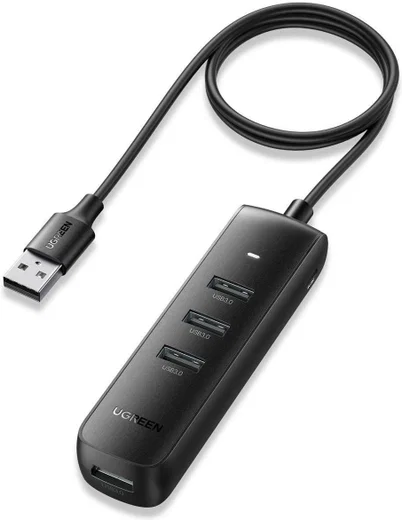 UGREEN USB-A naar USB 3.0/USB-C Hub voor MacBook 100CM afbeelding 1
