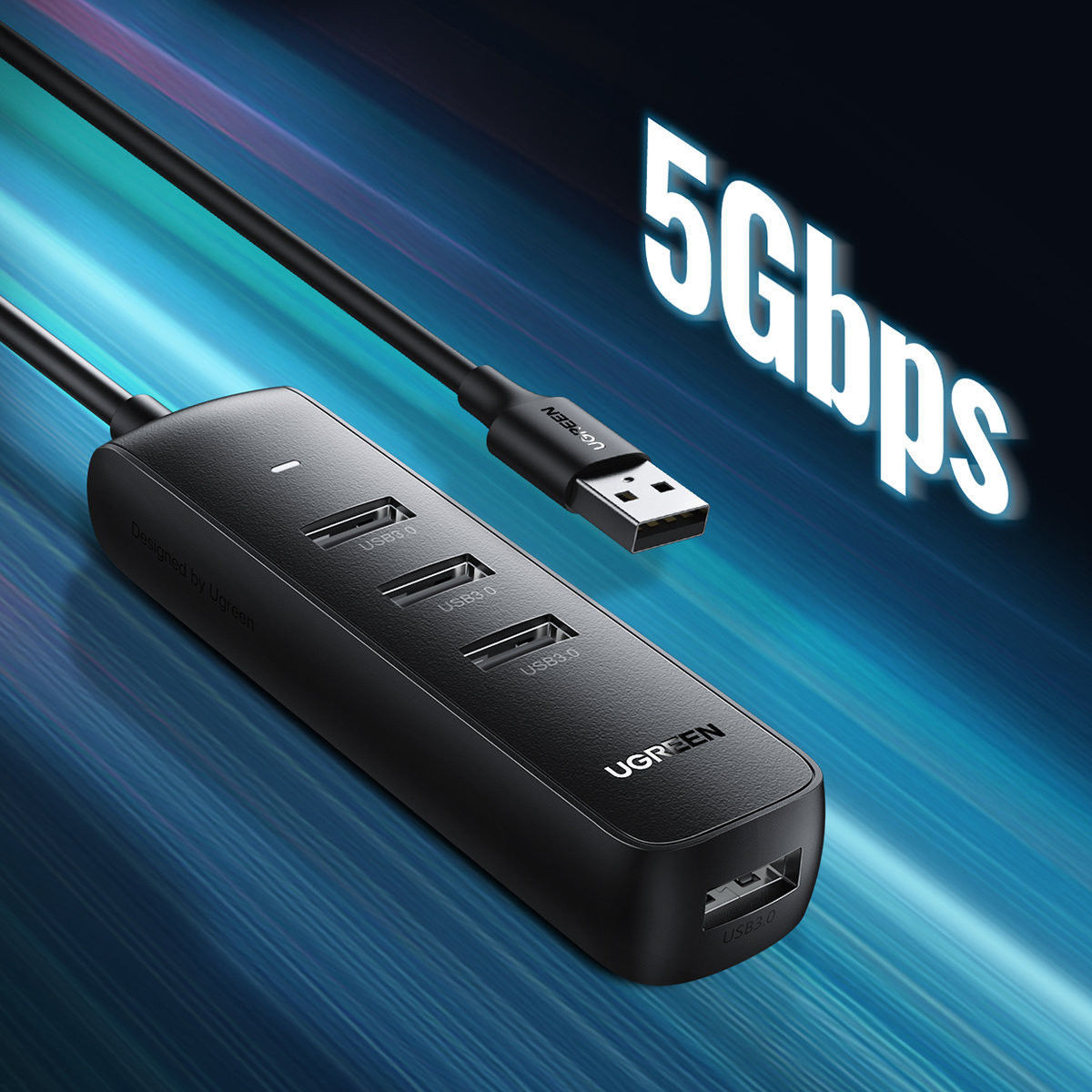 UGREEN USB-A naar USB 3.0/USB-C Hub voor MacBook 100CM afbeelding 6