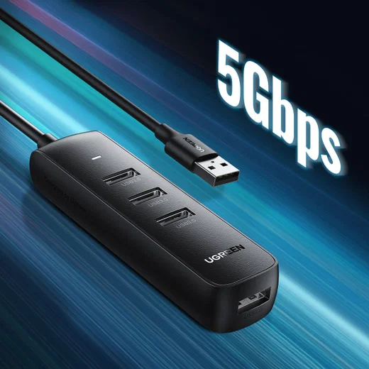 UGREEN USB-A naar USB 3.0/USB-C Hub voor MacBook 100CM afbeelding 6