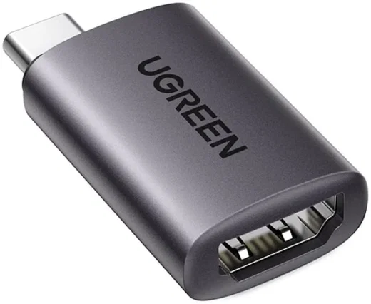 UGREEN USB-C / Thunderbolt 3 naar HDMI 2.0 Female Adapter Grijs afbeelding 1