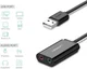 UGREEN Externe USB Geluidskaart voor 3.5 mm Jack Zwart afbeelding 9