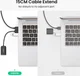 UGREEN Externe USB Geluidskaart voor 3.5 mm Jack Zwart afbeelding 5