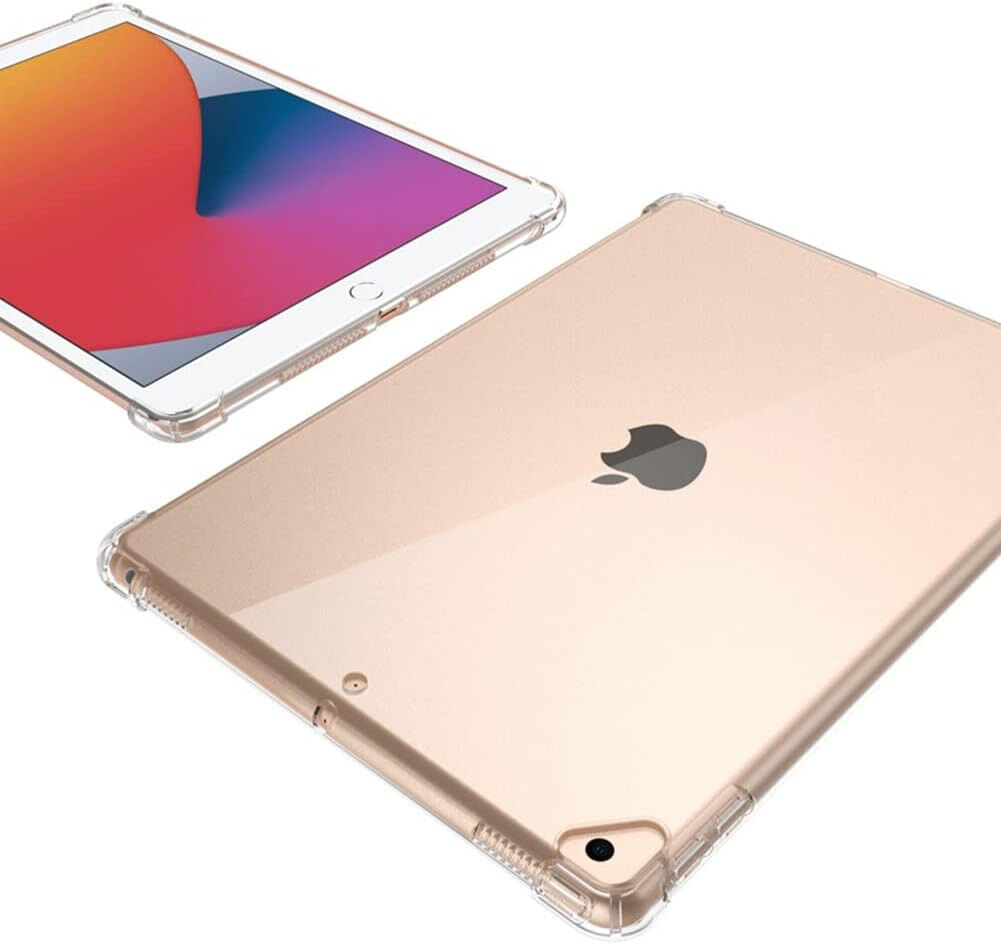 Apple iPad Mini 4 / 5 Hoes Schokbestendige TPU Back Cover Transparant afbeelding 3