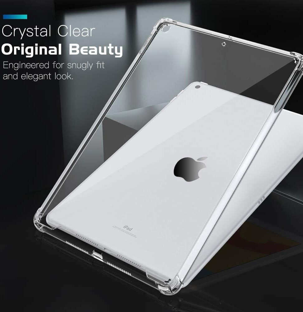Apple iPad 9.7 (2017/2018) / Air 2 Hoes Schokbestendig TPU Transparant afbeelding 4