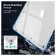 Apple iPad 10.2 (2019/2020/2021) Hoes Schokbestendig TPU Transparant afbeelding 3