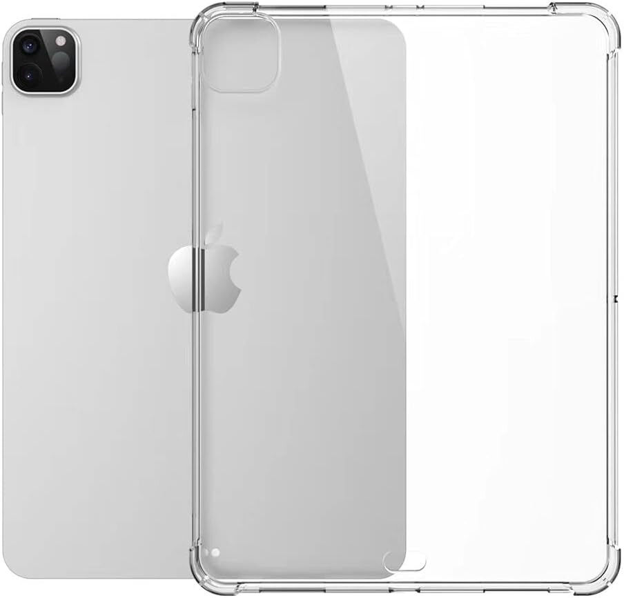 iPad Pro 11 (2018/2020/2021/2022) Hoes Schokbestendig TPU Transparant afbeelding 2