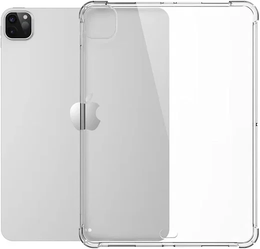 iPad Pro 11 (2018/2020/2021/2022) Hoes Schokbestendig TPU Transparant afbeelding 2