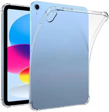 Apple iPad 11 (2025)/10.9 (2022) Hoes Schokbestendige TPU Back Cover Transparant