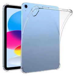 Apple iPad 11 (2025)/10.9 (2022) Hoes Schokbestendige TPU Back Cover Transparant afbeelding