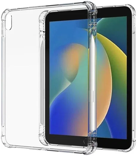 Apple iPad 11 (2025)/10.9 (2022) Hoes Schokbestendige TPU Back Cover Transparant afbeelding 5