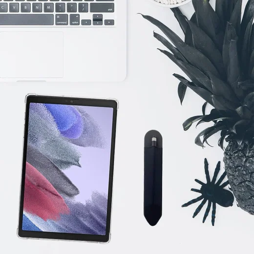 Samsung Galaxy Tab A7 Lite Hoes Schokbestendig TPU Transparant afbeelding 4