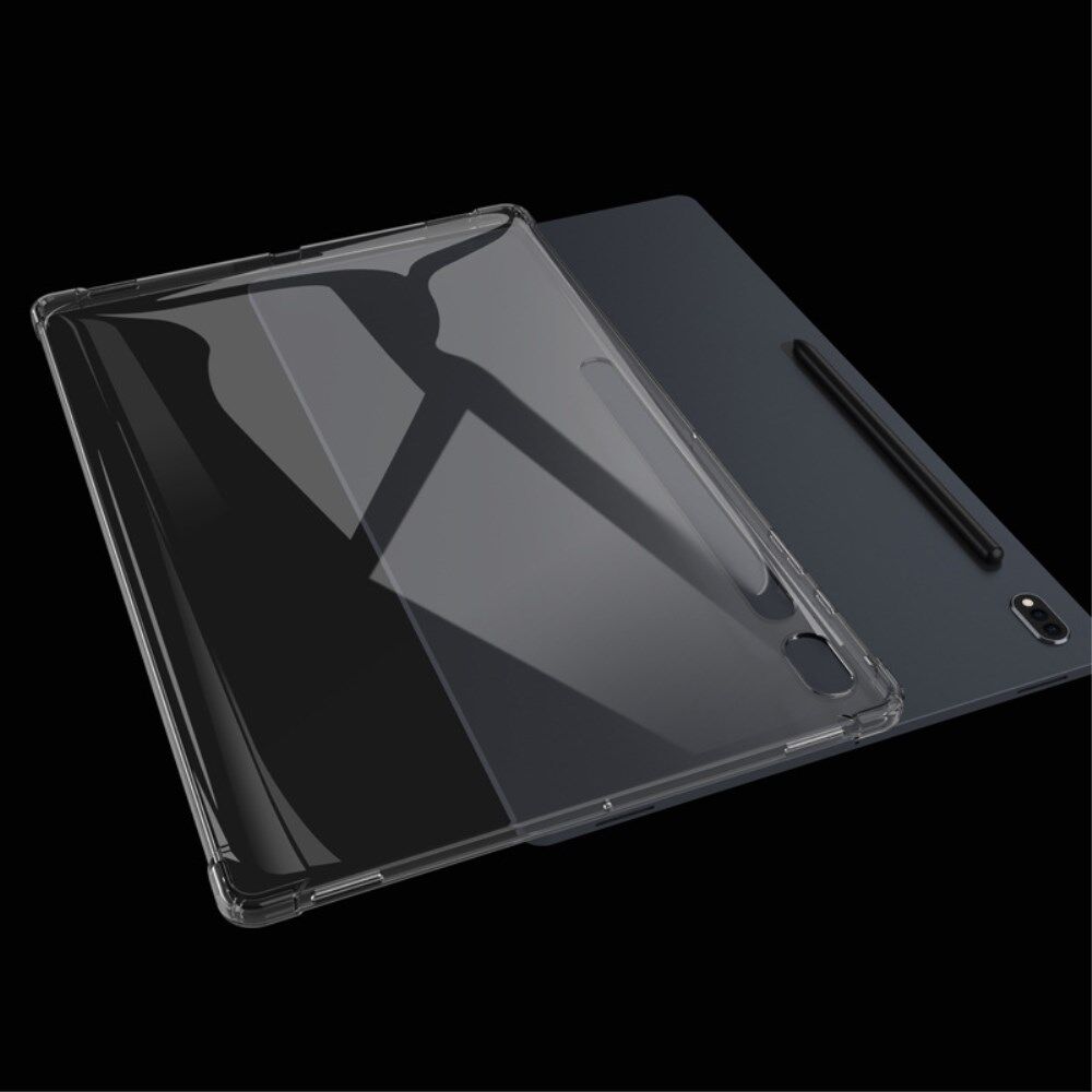 Samsung Galaxy Tab S8 Ultra Hoes Schokbestendig TPU Transparant afbeelding 4