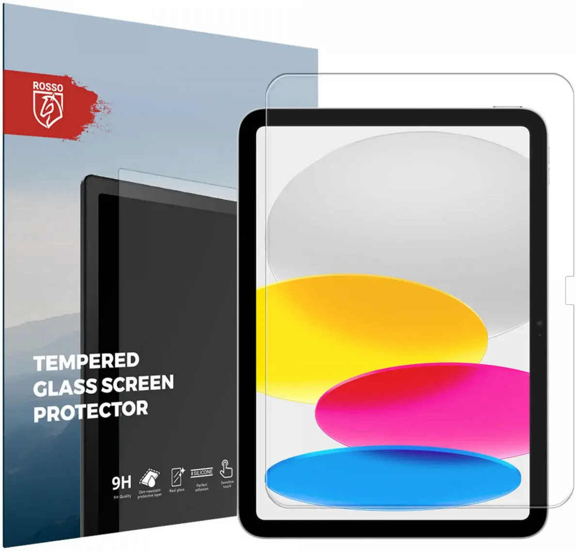 Rosso iPad 10.9 (2022)/iPad 11 (2025) Screenprotector 9H Beschermglas afbeelding 1