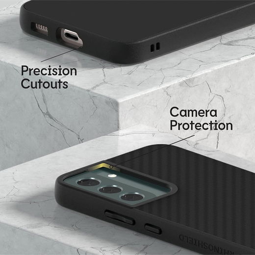 RhinoShield SolidSuit Samsung S23 Plus Hoesje Classic Zwart afbeelding 7