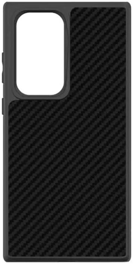 RhinoShield SolidSuit Samsung S23 Ultra Hoesje Carbon Fiber Zwart afbeelding 2