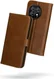 Rosso Deluxe OnePlus 11 Hoesje Echt Leer Book Case Bruin afbeelding 2