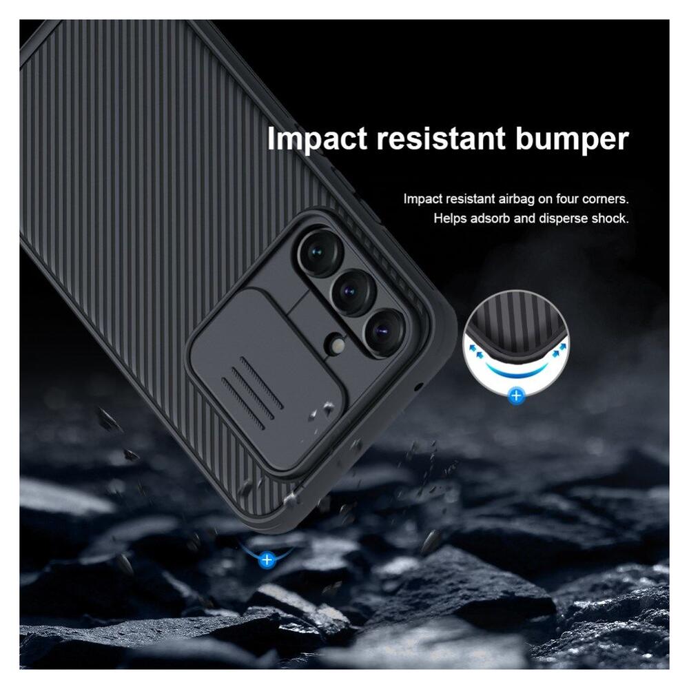 Nillkin CamShield Samsung Galaxy A54 Hoesje met Camera Slider Zwart afbeelding 5