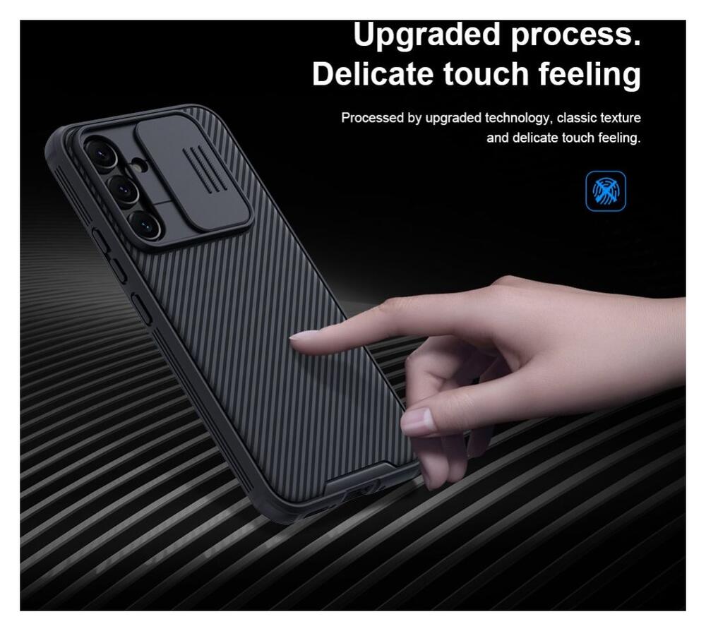 Nillkin CamShield Samsung Galaxy A54 Hoesje met Camera Slider Zwart afbeelding 6