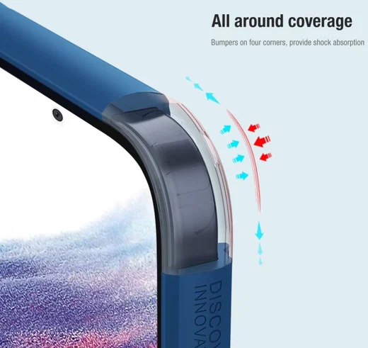 Nillkin Super Frosted Shield Samsung Galaxy A54 Hoesje Zwart afbeelding 3