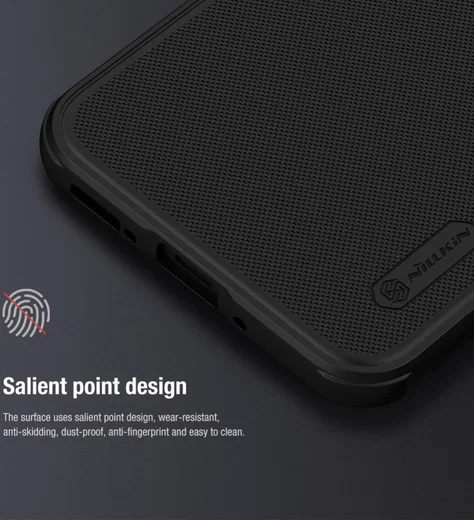 Nillkin Super Frosted Shield Samsung Galaxy A54 Hoesje Zwart afbeelding 5