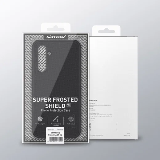 Nillkin Super Frosted Shield Samsung Galaxy A54 Hoesje Zwart afbeelding 9