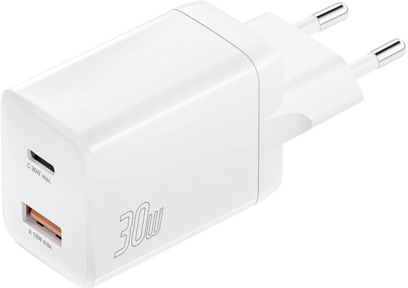 4smarts USB/USB-C Snellader 30W Power Delivery en Quick Charge Wit afbeelding 1