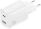 4smarts USB/USB-C Snellader 30W Power Delivery en Quick Charge Wit afbeelding 1