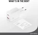 4smarts USB/USB-C Snellader 30W Power Delivery en Quick Charge Wit afbeelding 8