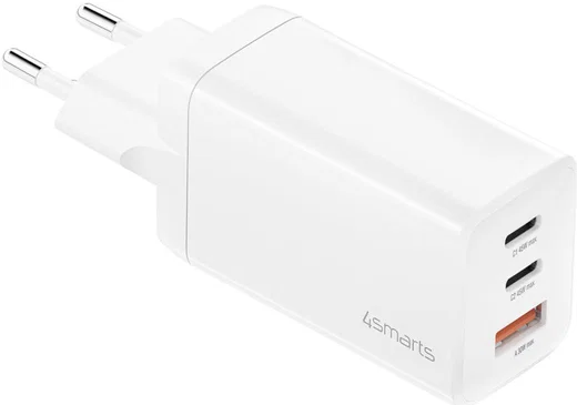 4smarts PD Plug Trio GaN Snellader 45W Fast Charge Adapter Wit afbeelding 10
