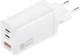 4smarts PD Plug Trio GaN Snellader 65W Fast Charge Adapter Wit afbeelding 1
