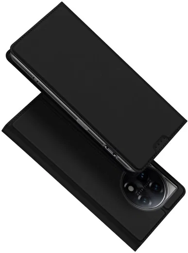 Dux Ducis Skin Pro OnePlus 11 Hoesje Portemonnee Book Case Zwart afbeelding 2
