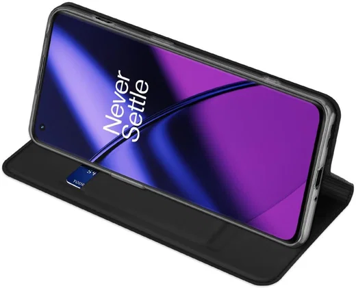 Dux Ducis Skin Pro OnePlus 11 Hoesje Portemonnee Book Case Zwart afbeelding 6