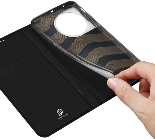 Dux Ducis Skin Pro OnePlus 11 Hoesje Portemonnee Book Case Zwart afbeelding 7