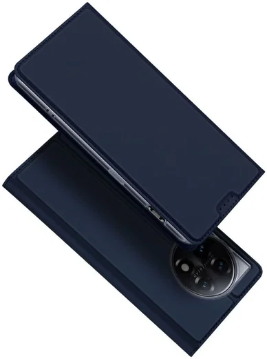 Dux Ducis Skin Pro OnePlus 11 Hoesje Portemonnee Book Case Blauw afbeelding 2