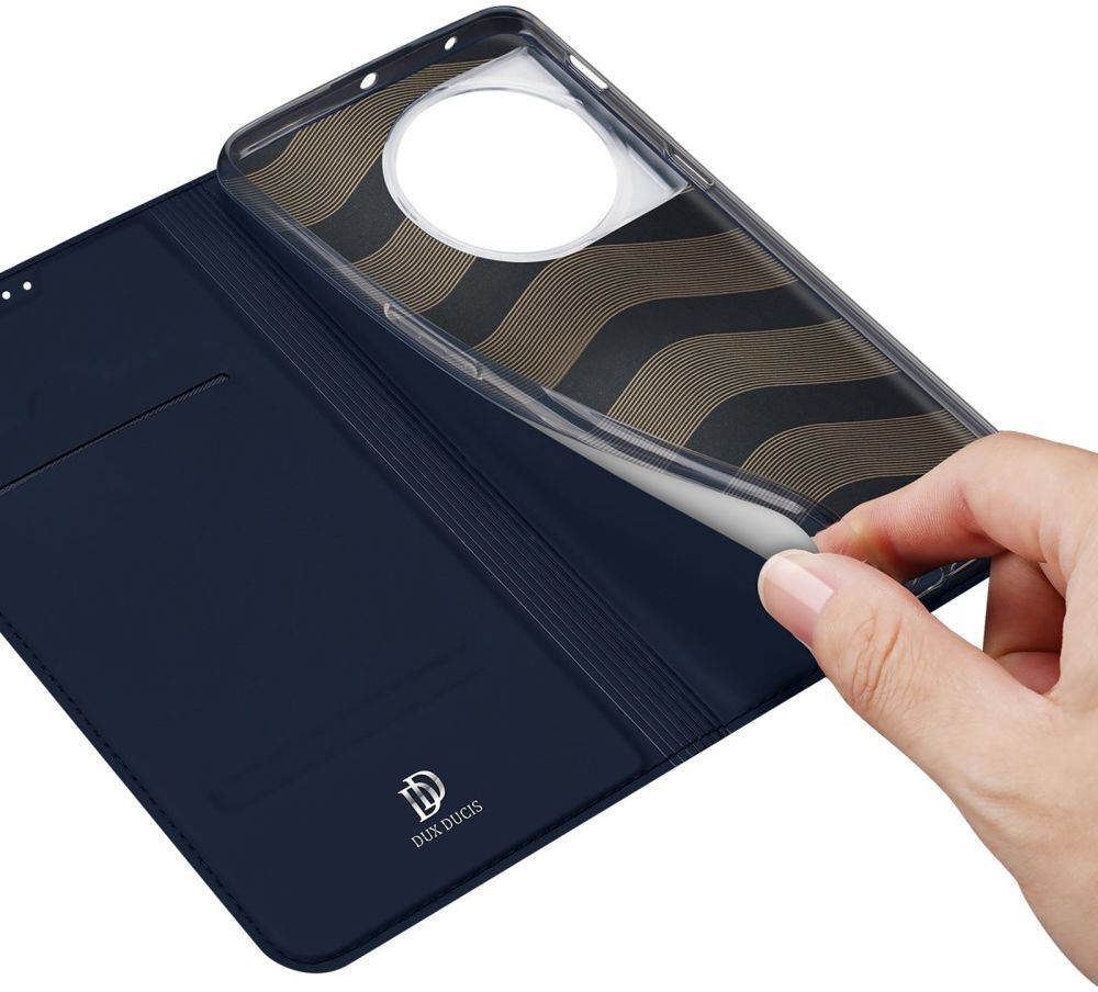 Dux Ducis Skin Pro OnePlus 11 Hoesje Portemonnee Book Case Blauw afbeelding 6