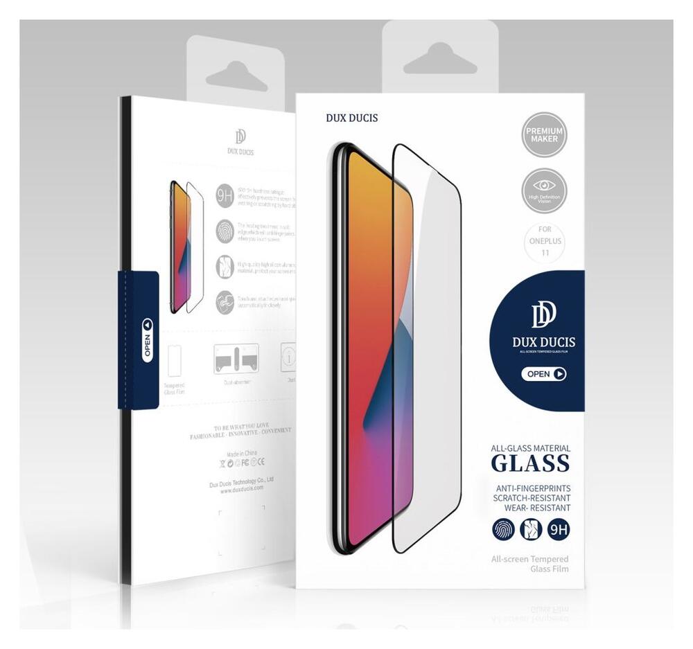Dux Ducis OnePlus 11 Screen Protector 9H Tempered Glass 3D 0.33mm afbeelding 10