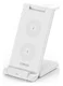 Duzzona 3-in-1 Draadloze Oplader 15W Telefoon/Oortjes/Apple Watch Wit afbeelding 1