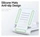 Duzzona 3-in-1 Draadloze Oplader 15W Telefoon/Oortjes/Apple Watch Wit afbeelding 11