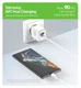 Duzzona GaN Snellader 30W met Power Delivery en Quick Charge Wit afbeelding 10